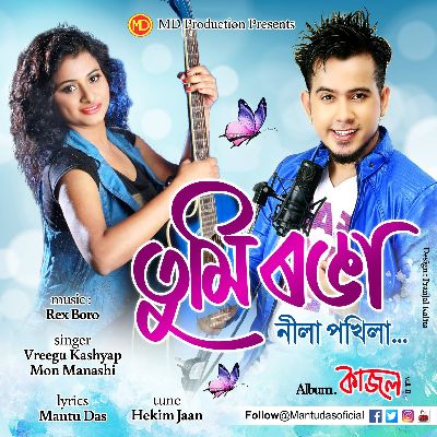Tumi Ronga Nila Pokhila, Listen the song Tumi Ronga Nila Pokhila, Play the song Tumi Ronga Nila Pokhila, Download the song Tumi Ronga Nila Pokhila
